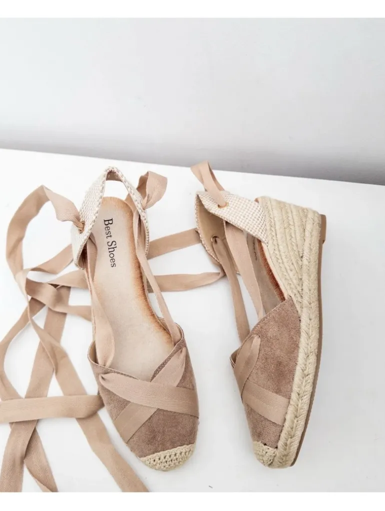 Alpargata BEIGE cuña LL5U2 (ALM)