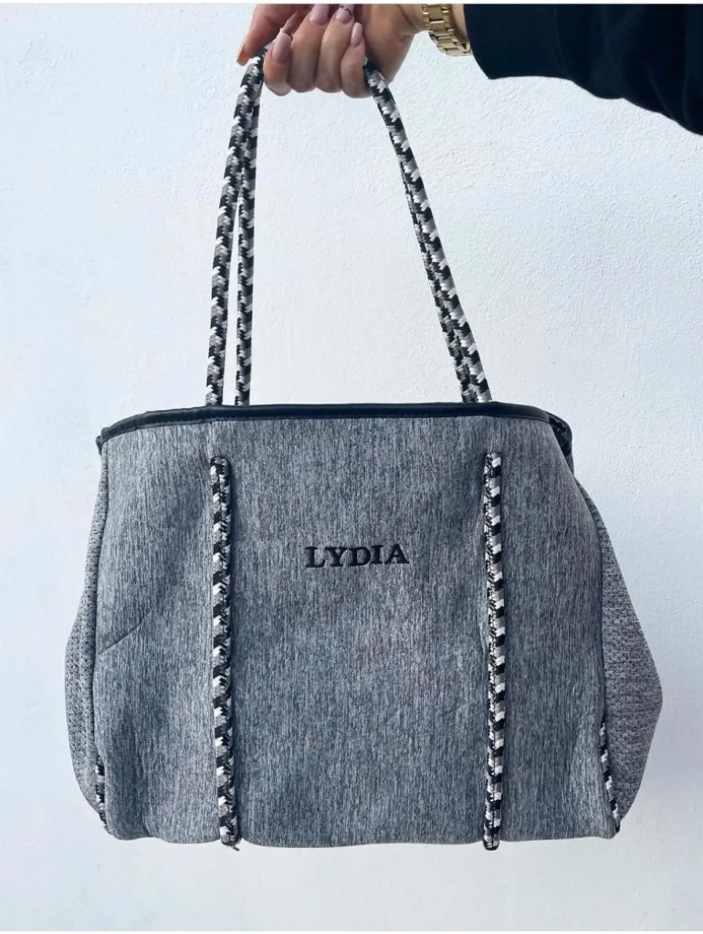 Bolso neopreno NEGRO personalizado modelo Bimba