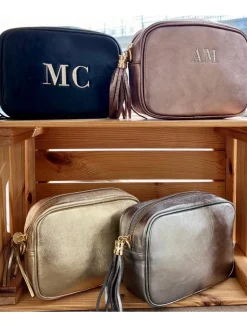 Bolso PIEL personalizado pompón Kiara