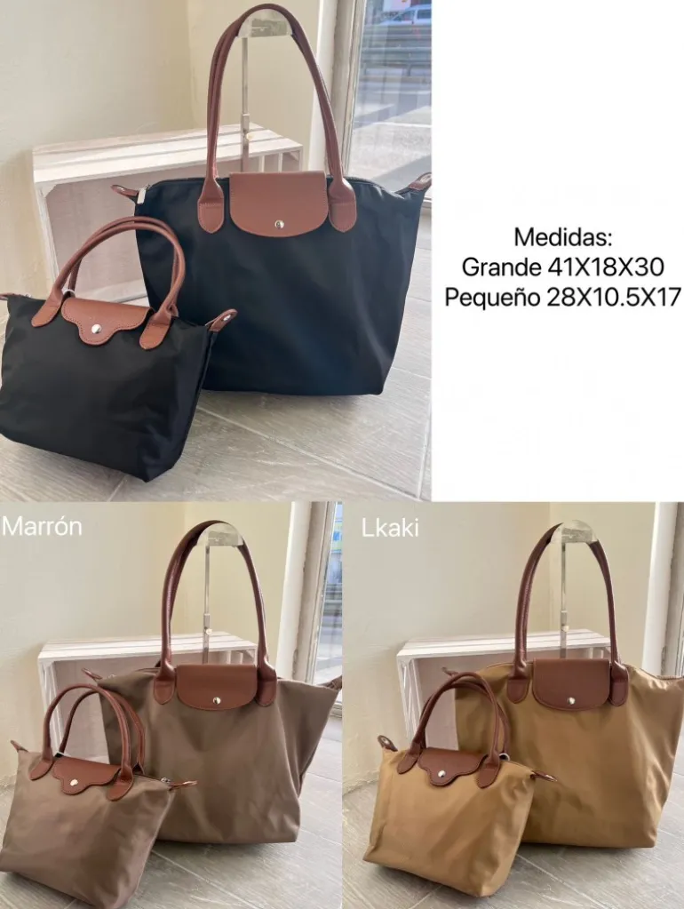 Bolso Shopper nylon Suances