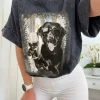 Camiseta gris Perro copa (M17)