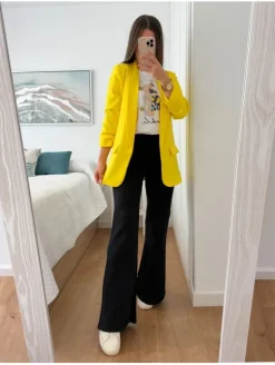 Pantalón tipo malla NEGRO Sezane (V07)