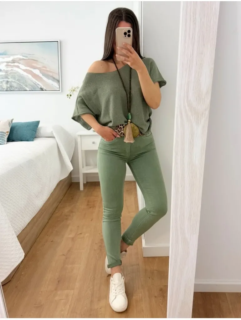 Pantalón VERDE KAKI Spring