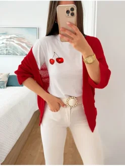 Rebeca tricot ROJO Silvia (V05)