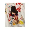 Sudadera BLANCA CHICA  colores  (M27)