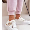 Zapatilla blanca plataforma ABEJA (DT)